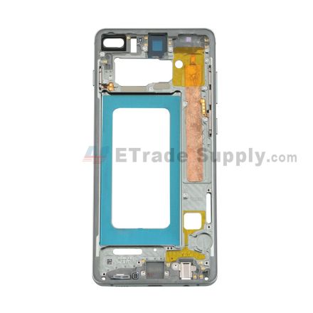 For Samsung Galaxy S10 Plus Series Partition Replacement - Green - Grade S