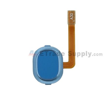 For Samsung Galaxy A40/A405 Fingerprint Reader Replacement - Blue - Grade S+
