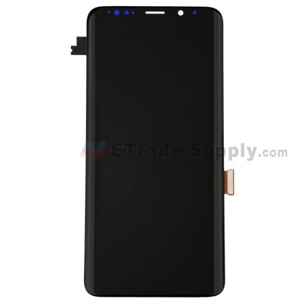 For Samsung Galaxy S9 Plus Series LCD Screen and Digitizer Assembly Replacement - Black - Without Logo - Grade R