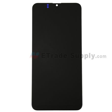 For Samsung Galaxy A20 LCD Screen and Digitizer Assembly Replacement - Black - Without Logo - Grade R