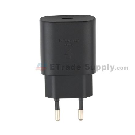 For Samsung Galaxy S20 Series Charger (Eur Plug) - Black - Grade S+