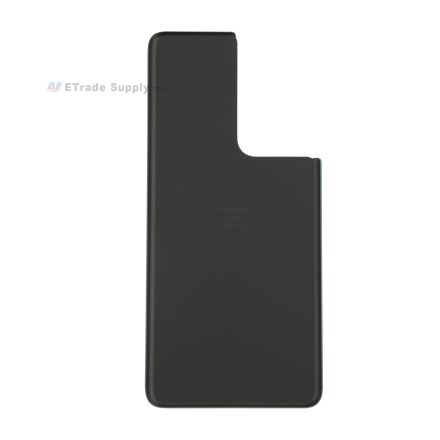 For Samsung Galaxy S21 Ultra Battery Door Replacement - Silver - With Logo - Grade S+
