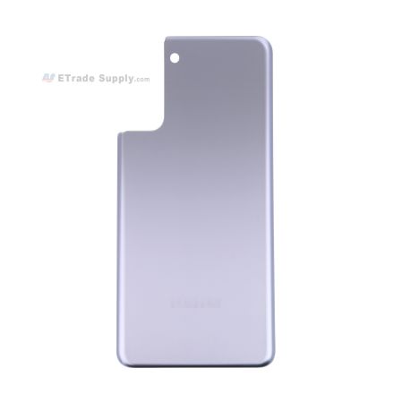 For Samsung Galaxy S21 Plus Series Battery Door Replacement - Purple - With Logo - Grade S+