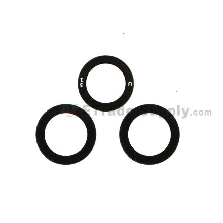 For Samsung Galaxy S21/S21 Plus Series Rear Facing Camera Bezel Glass Lens with Adhesive Replacement - Grade S+
