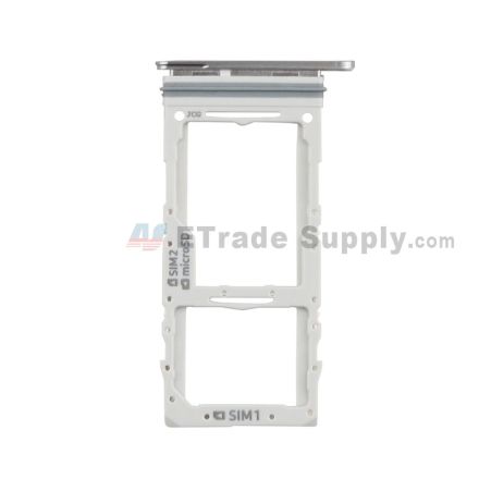 For Samsung Galaxy S20 Plus Series SIM Card Tray Replacement (Double SIM Card) - Gray - Grade S+