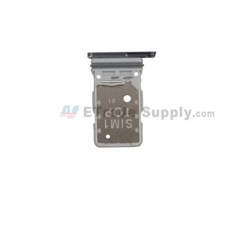 For Samsung Galaxy S21 Ultra Series SIM Card Tray Replacement (Double SIM Card) - Gray - Grade S+