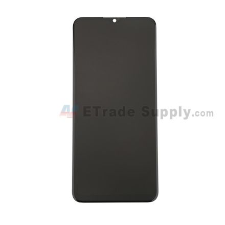For Samsung Galaxy A02S/A025 LCD Screen and Digitizer Assembly Replacement - Black - Without Any Logo - Grade S+