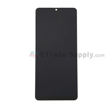 For Samsung Galaxy A31/A315 LCD Screen and Digitizer Assembly Replacement - Black - Without Any Logo - Grade S+
