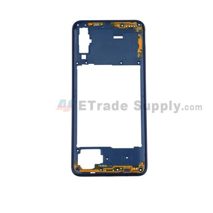 For Samsung Galaxy A70/A705F Rear Housing Replacement - Blue - Grade S+
