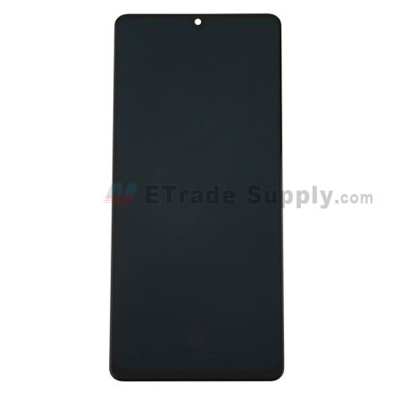For Samsung Galaxy A42/A426 LCD Screen and Digitizer Assembly Replacement - Black - Without Any Logo - Grade S+