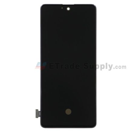 For Samsung Galaxy A51/A515 LCD Screen and Digitizer Assembly Replacement - Black - Without Logo - Grade R