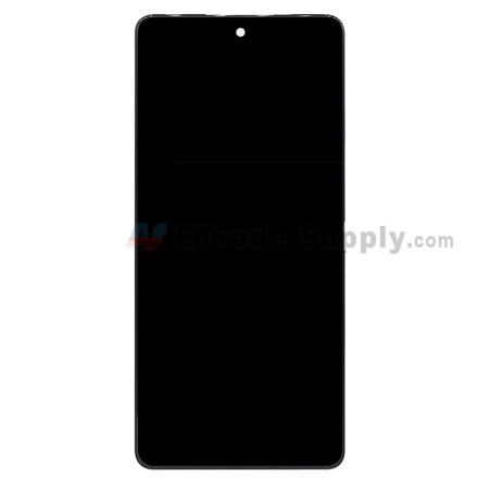 For Samsung Galaxy A72/A726 LCD Screen and Digitizer Assembly Replacement - Black - Without Logo - Grade R