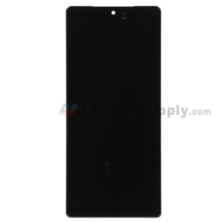 For Samsung Galaxy Note 20 (SM-N981) LCD Screen and Digitizer Assembly Replacement - Black - Without Logo - Grade R