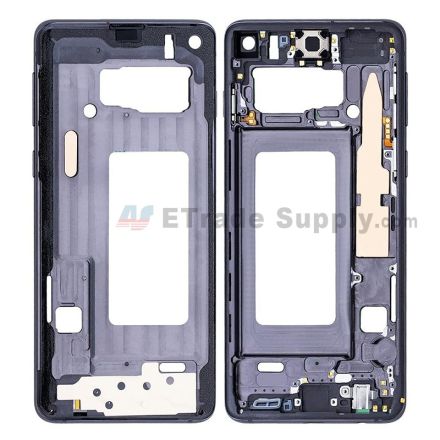 For Samsung Galaxy S10 5G Partition Replacement - Black - Grade S
