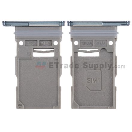 For Samsung Galaxy S22 SIM Card Tray Replacement (Single SIM Card) - Green - Grade S+