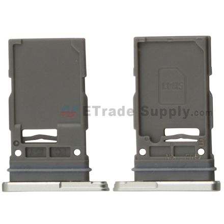 For Samsung Galaxy S21 FE SIM Card Tray Replacement (Single SIM Card) - Green - Grade S+