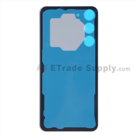 For Samsung Galaxy S23 Plus Battery Door Replacement - White - With Logo - Grade R