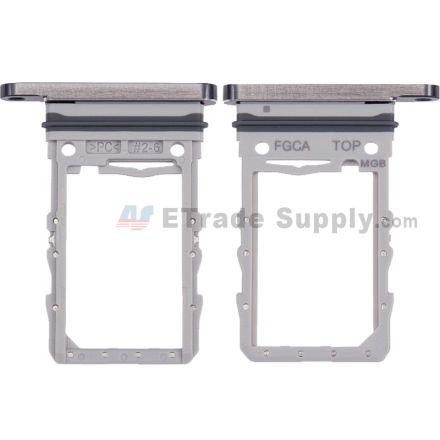 For Samsung Galaxy Z Flip5 5G SIM Card Tray Replacement - Graphite - Grade S+