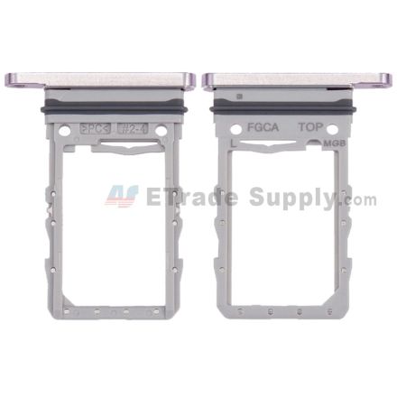 For Samsung Galaxy Z Flip5 5G SIM Card Tray Replacement - Lavender - Grade S+