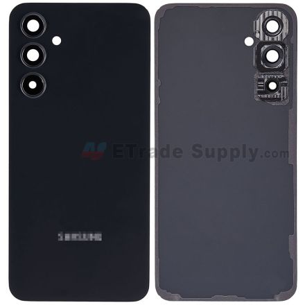For Samsung Galaxy A54 5G/SM-A546 Battery Door Replacement - Black - With Samsung Logo - Grade S+