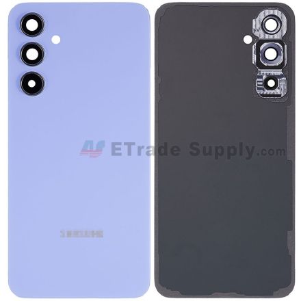For Samsung Galaxy A54 5G/SM-A546 Battery Door Replacement - Purple - With Samsung Logo - Grade S+